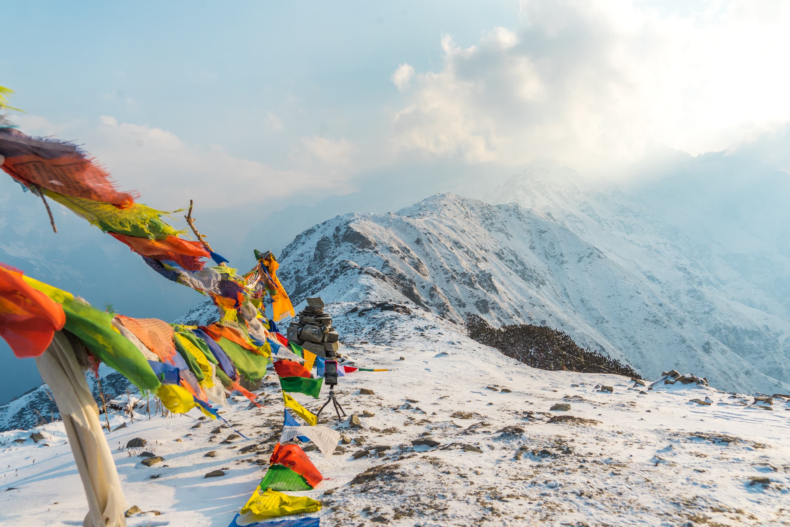 Mountain summit